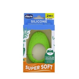 دندانگیر سیلیکونی چیکو طرح آووکادو +2ماه (super soft)