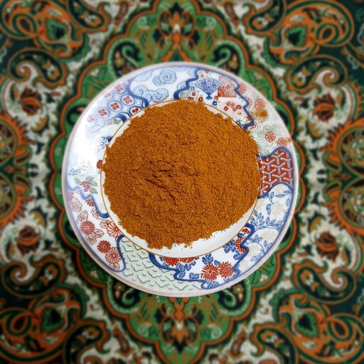 ادویه مرغ بهشتی (و سبزیجات گریل شده) نمکپاشی 