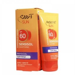 کرم ضد آفتاب  آردن بژ روشن SPF60 مناسب پوست های حساس  