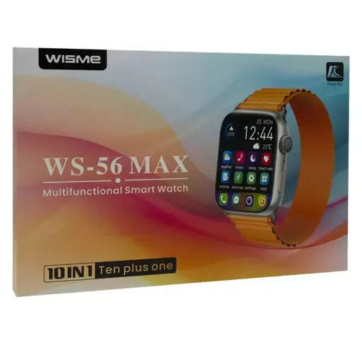 ساعت هوشمندبرند ws56max به همراه 10 بند 