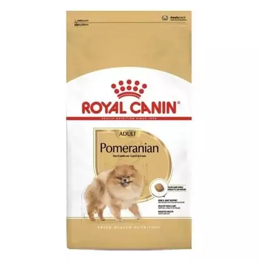 غذای خشک سگ رویال کنین مدل Pomeranian وزن 1.5 کیلوگرم