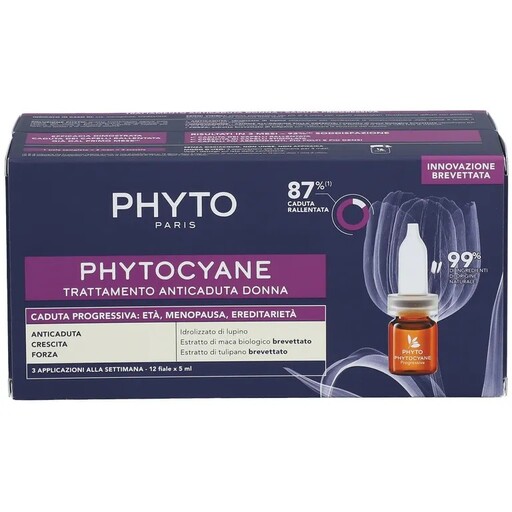 ویال ضد ریزش موی PHYTO مدل PHYTOCYANE - تقویت کننده و محرک رشد مو