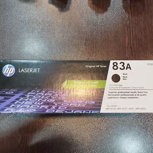 تونر کارتریج اچ پی hp83a