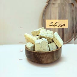 بستنی خشک پفکی موزکیک تاتلی