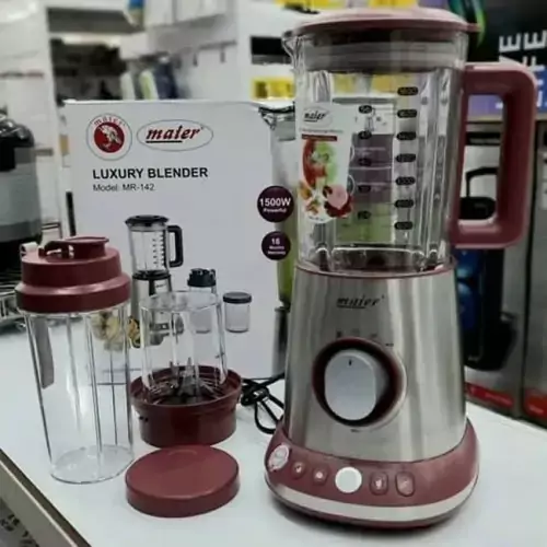 مخلوط کن 3 کاره 1500 وات مایر مدل MR-142 ا Maier MR-142 Triple blender 1500W

