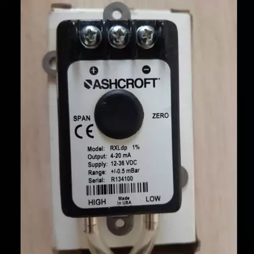 ترانسمیتر اختلاف فشار ASHCROFT مدل RXLdp 1 