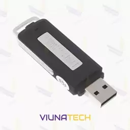  دستگاه ضبط صدای مینیاتوری USB مدل 16 گیگ مشکی