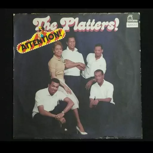 The Platters صفحه گرام موسیقی راک اند رول 