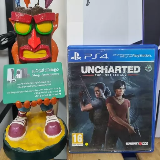 دیسک ps4 بازی Uncharted the lost of lgacy 