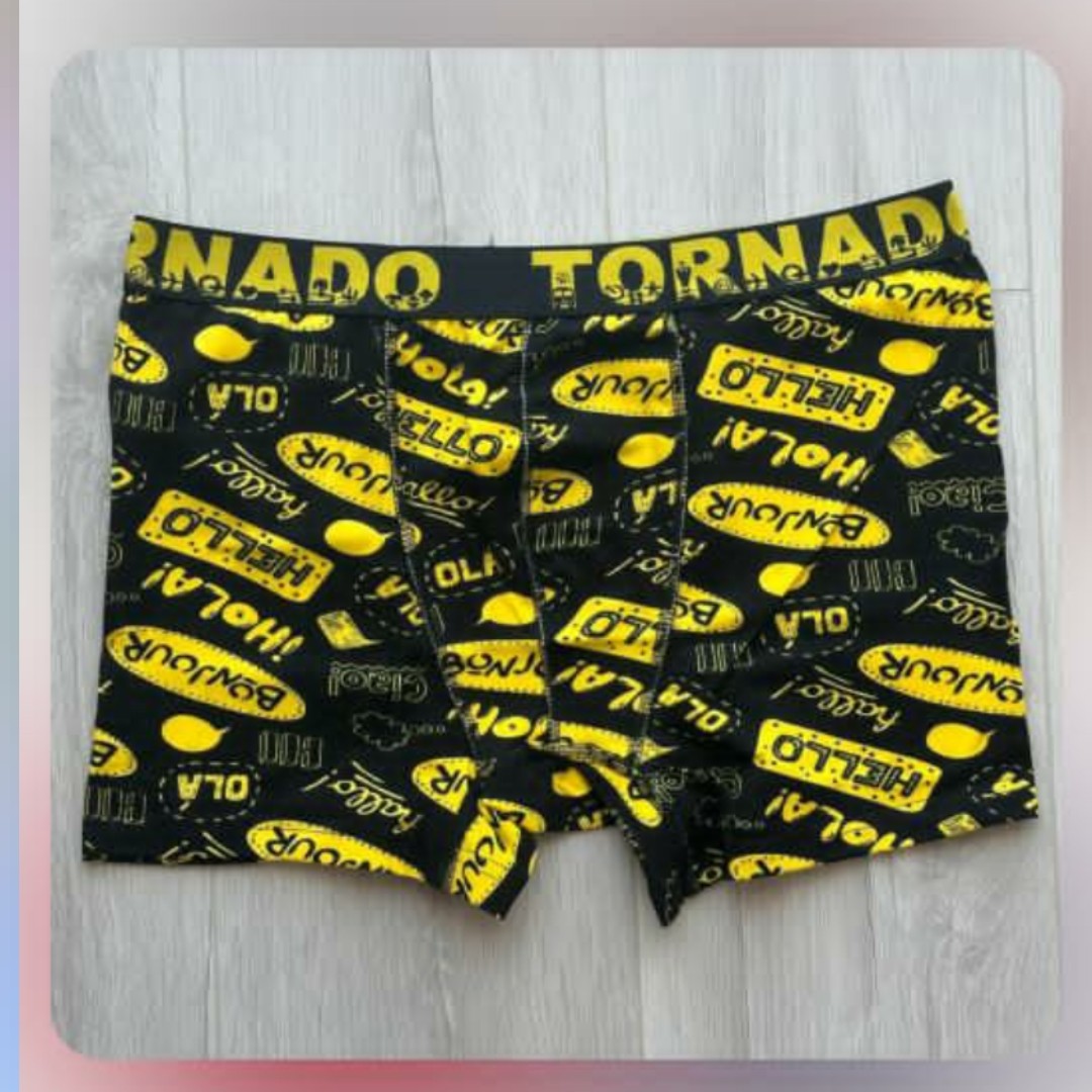 شورت پادار مردانه نخ پنبه ، برند TORNADO ترک اصل ، شورت مردانه پادار کش اسپرت ،  سایز XL