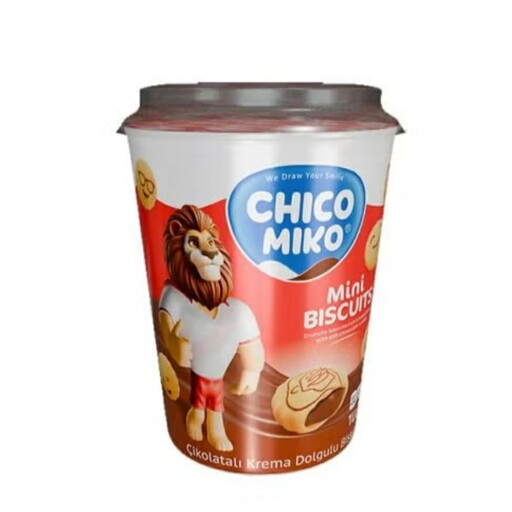 بیسکوئیت لیوانی چیکو میکو Chico Miko وزن 125 گرم