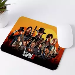 ماوس پد مدل RED DEAD1 کد1012MP- سایز (240x190x3 میلیمتر)