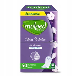 پد روزانه مولپد سایز متوسط molped 40تایی