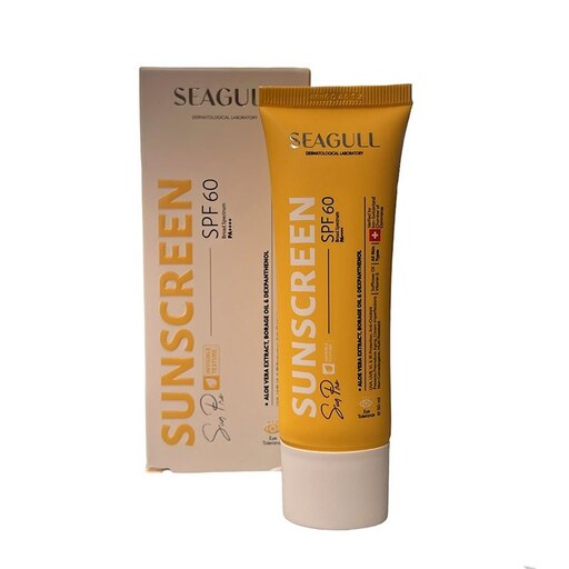 کرم ضد آفتاب SPF60 سی گل بی رنگ 50 میلی لیتر