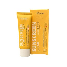 کرم ضد افتاب رنگی فاقد چربی SPF 60 سی گل 