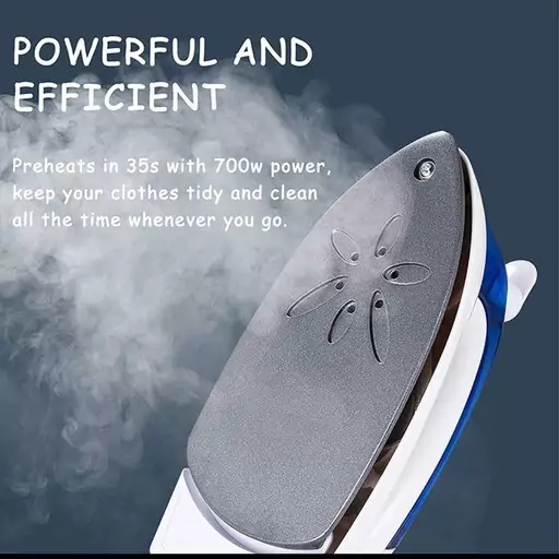 اتو بخار مسافرتی دسته تاشو استیم آیرون steam iron مدل 2508