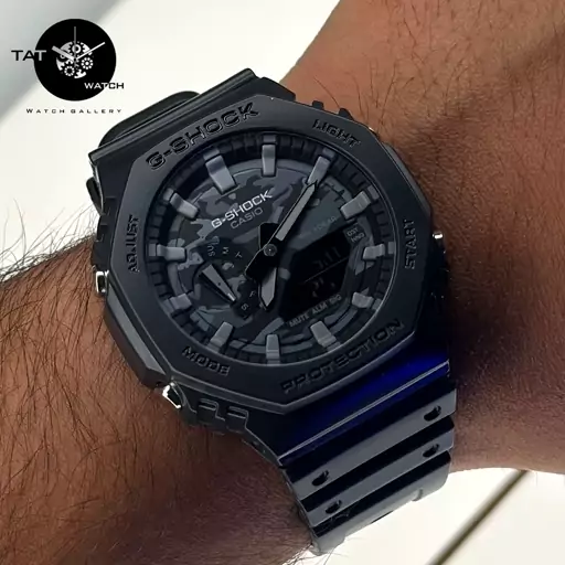 ساعت مچی جیشاک Ga2100 چریکی یک سال گارانتی جعبه ارسال رایگان رنگبندی G-Shock