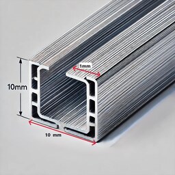 پروفیل استیل 201 sumwin سایز 10 در 10 یک میل