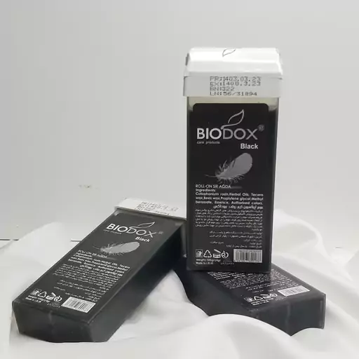 موم جامد خشابی Biodoxe مدل کربن فعال