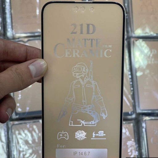 گلس سرامیکی نشکن مات IPhone 14 plus