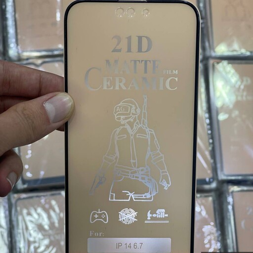 گلس سرامیکی نشکن مات iPhone xr