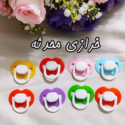 پستونک عروسک نوزاد 4 سانتی ( دونه ای ) خرازی