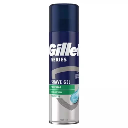 ژل اصلاح ژیلت مدل Soothing حجم 200 میل Gillette 