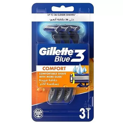 خودتراش ژیلت بلوتری3 کامفورت Gillette Blue3