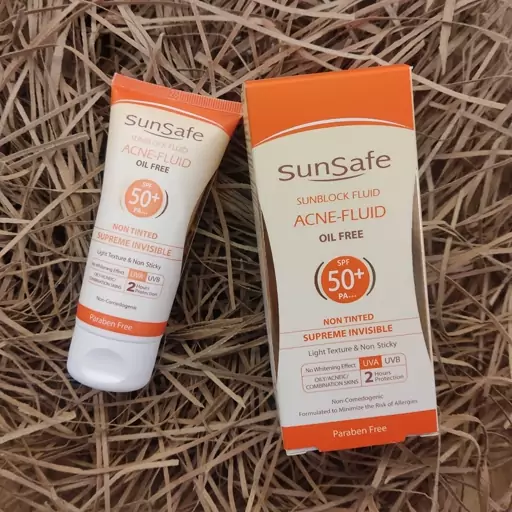 کرم ضد آفتاب (سان سیف) SPF50 بدون رنگ و کاملا نامریی