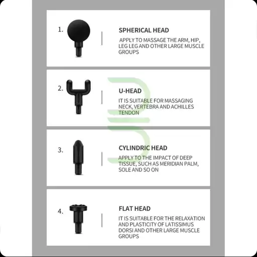 ماساژور تفنگی mini facial gun مدل HS-007