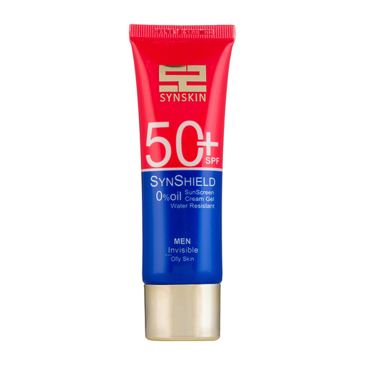 کرم ژل ضد آفتاب ساین اسکین مدل Synshield با SPF50 مناسب پوست چرب آقایان حجم 50 میلی لیتر   بیوتی مال