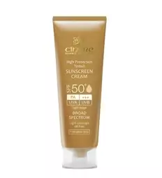 کرم ضد آفتاب رنگی +SPF50 فاقد چربی سینره بژ روشن بیوتی مال