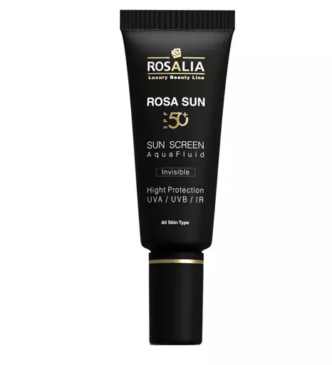 کرم ضد آفتاب بی رنگ رزالیا مدل Rosa Sun با SPF50 حجم 40 میلی لیتر  بیوتی مال