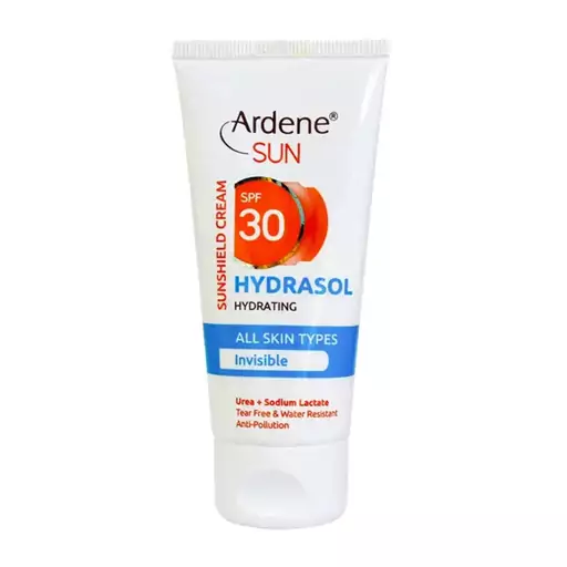 کرم ضد آفتاب بی رنگ مرطوب کننده آردن سان مدل Hydrasol با SPF30 مناسب انواع پوست حجم 50 میلی لیتر  بیوتی مال