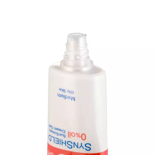 کرم ژل ضد آفتاب SPF 50 ساین اسکین رنگی مدل Syn Shield حجم 50 میلی لیتر medium بیوتی مال