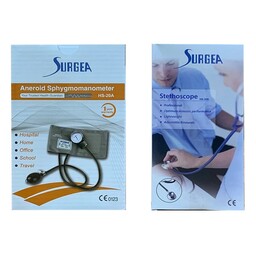 فشارسنج عقربه ای با گوشی مدل SURGEA HS-20A سرجیا