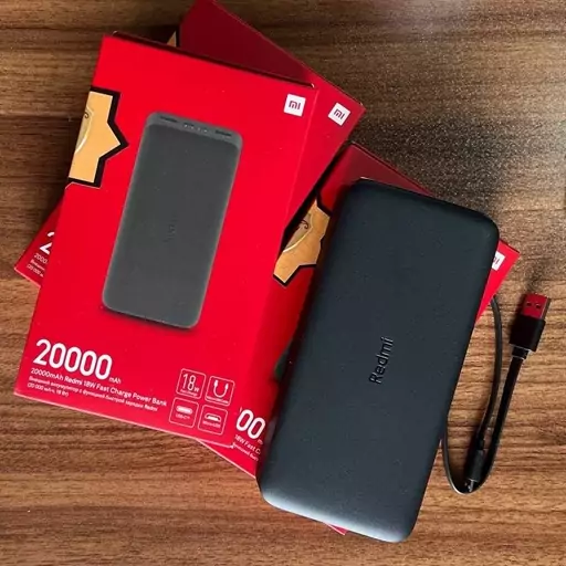 پاوربانک شیائومی مدل Redmi PB200LZM ظرفیت 20000 میلی آمپر ساعت