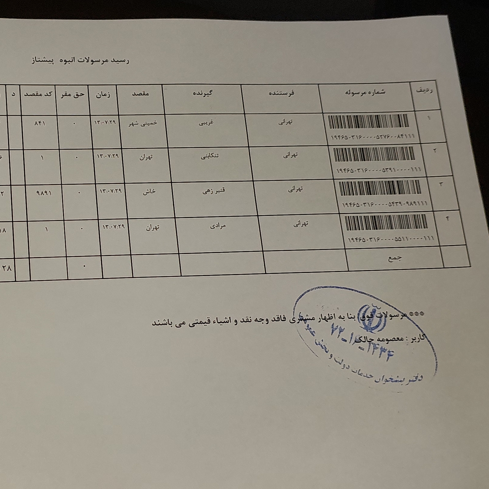 ارسالی هامون
