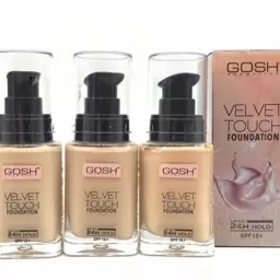 کرم پودر گاش بغل اورجینال  Gosh velvet touch foundation  قبل از ثبت سفارش موجودی بگیرید