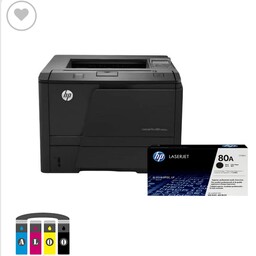 کارتریج 80a مناسب پرینتر hp 401 