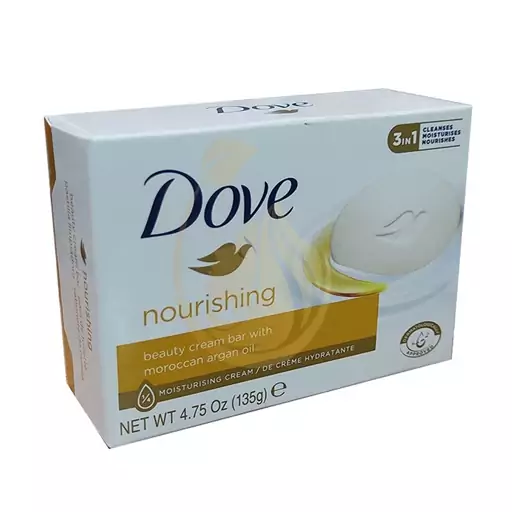 صابون داو Dove nourishing حاوی روغن آرگان مراکشی 135 گرم