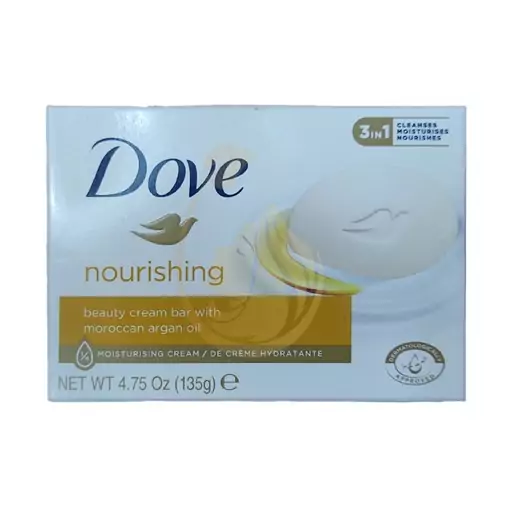 صابون داو Dove nourishing حاوی روغن آرگان مراکشی 135 گرم