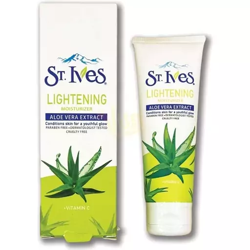 کرم آبرسان و مرطوب کننده الوئه ورا تیوپی سنت ایوز ST.IVES