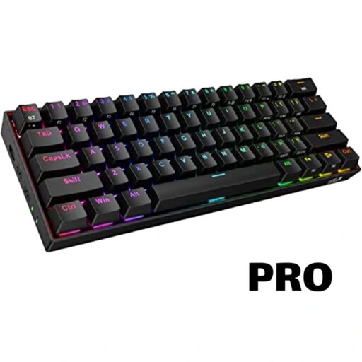 کیبورد بی سیم باسیم مکانیکال گیمینگ ردراگون Draconic Elite K530RGB-PRO 