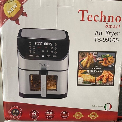 سرخ کن بدون روغن رژیمی تکنو techno حجم 10 لیتری ارسال رایگان تخفیف ویژه