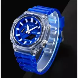 ساعت جی شاک مردانه موتور ژاپن G-Shock آبی