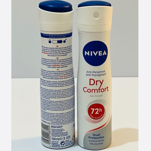 اسپری ضدتعریق زنانه نیوا مدل Dry comfort