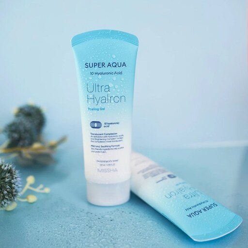 لایه بردار میشا پیلینگ ژل سوپر آکوا Missha Super Aqua Ultra Hyalron Peeling Gel 