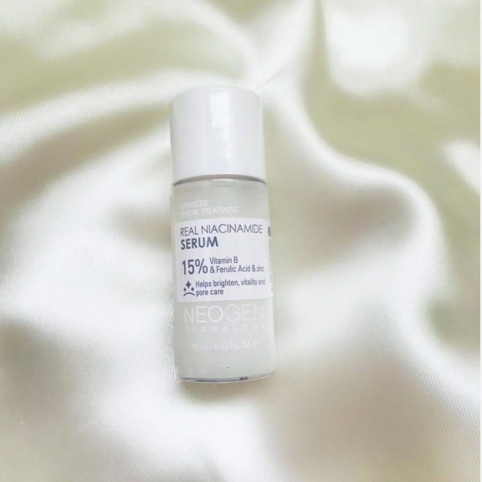 سرم نیاسینامید 15 درصد نئوجن حجم 10 میل Neogen Real niacinamide serum کنترل منافذ و هایپرپیگمنتیشن