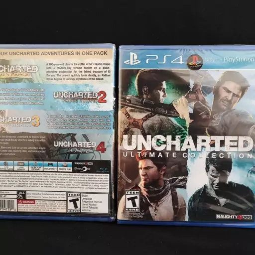 Uncharted ultimate collection ps4 آکبند ریجن آل